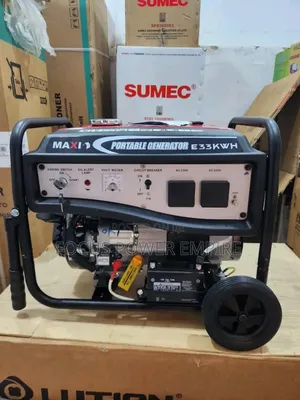 5.0kva Maxi Portable Gen Silent Noisy Keystart 💯Copper Coil