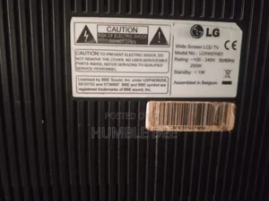 Lg 40 Inches With Inbuilt Bass Sound. Clean and Durable