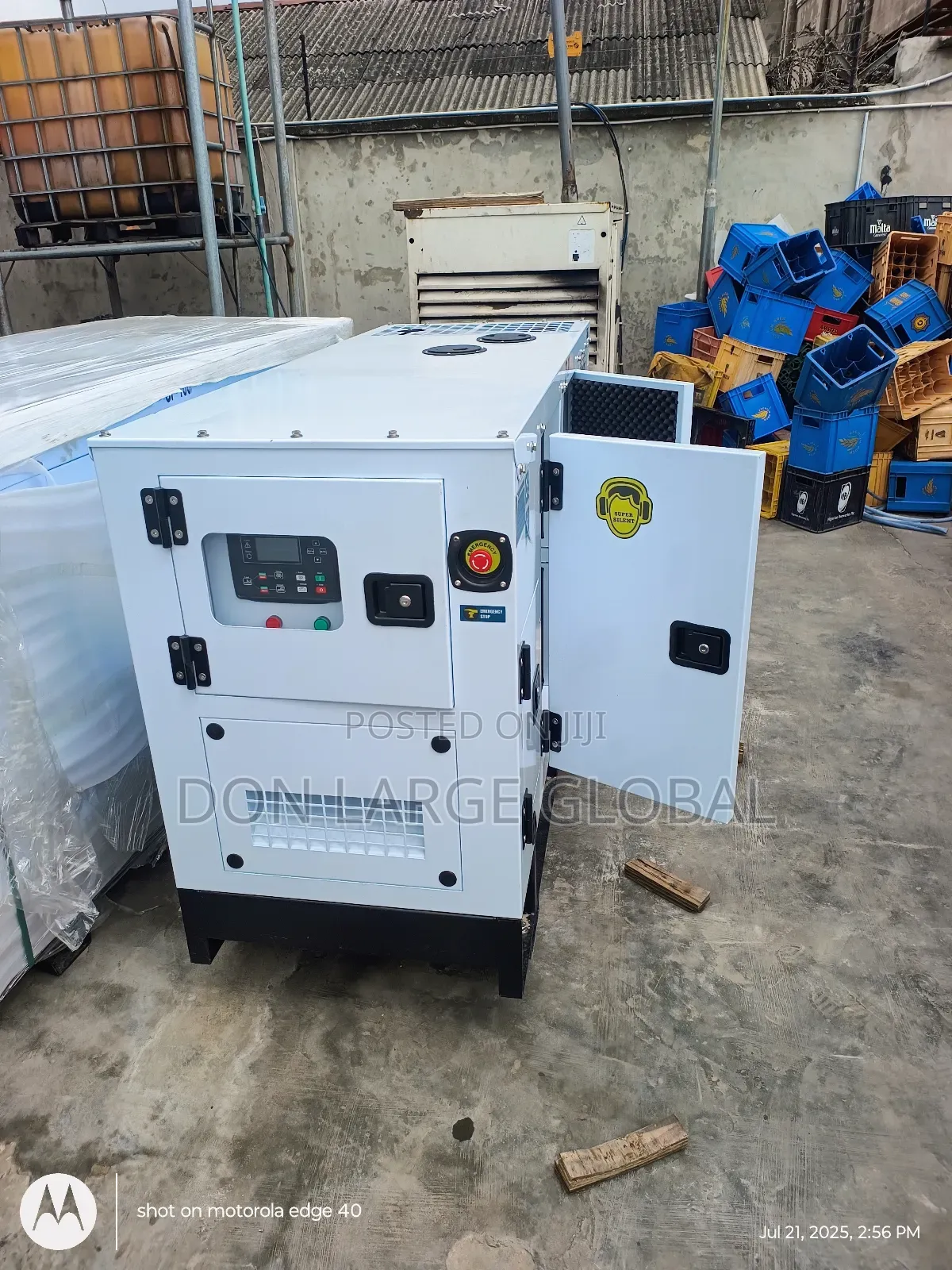 Perkins 30kva Soundproof Diesel Generator