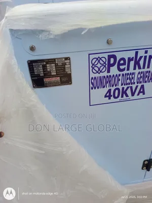 40kva Perkins Soundproof Diesel Engine Generator