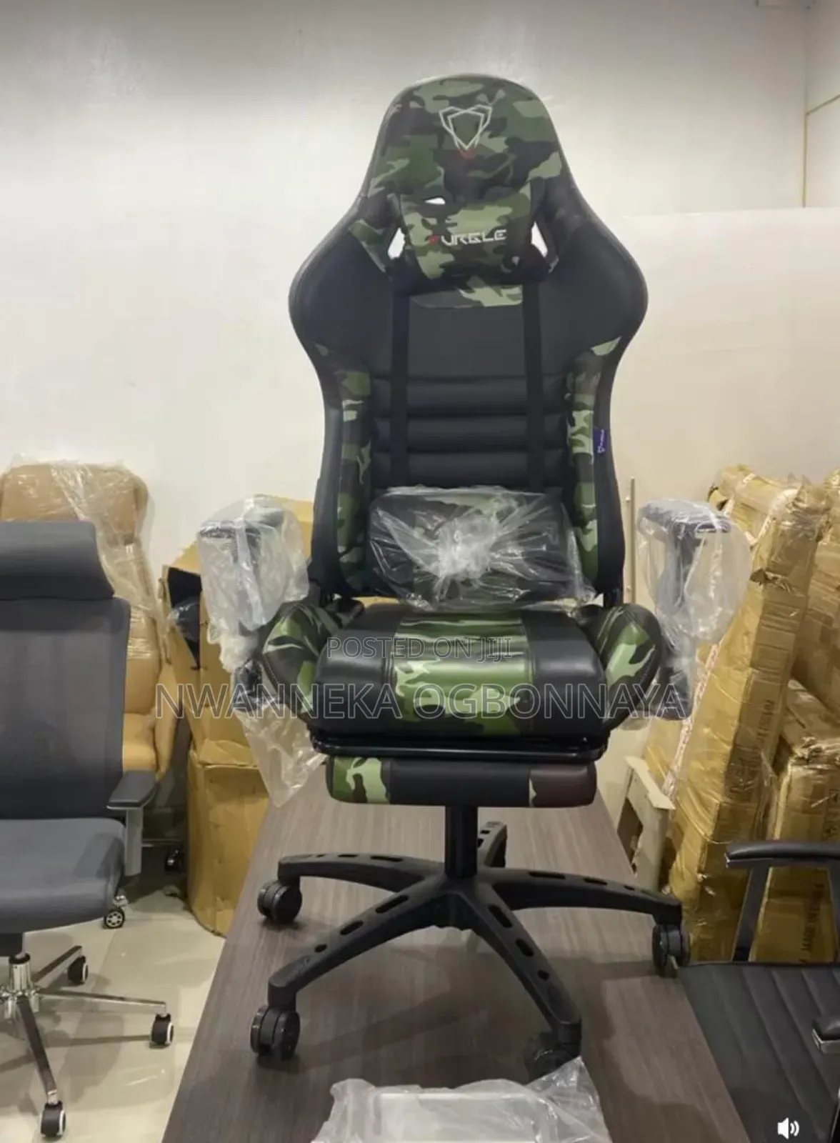 Height Adjustable Gaming Chair