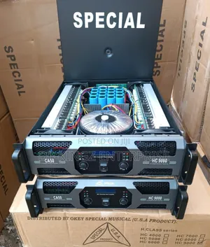 Photo - Special Heavy Duty Power Amplifiers Hc-9000