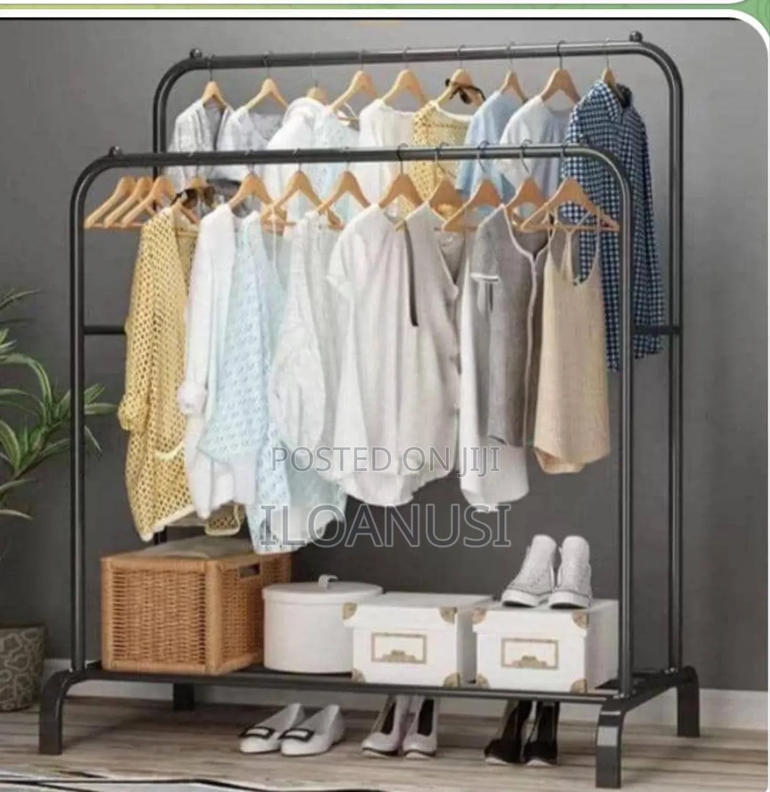 Double Pole Cloth Hanger