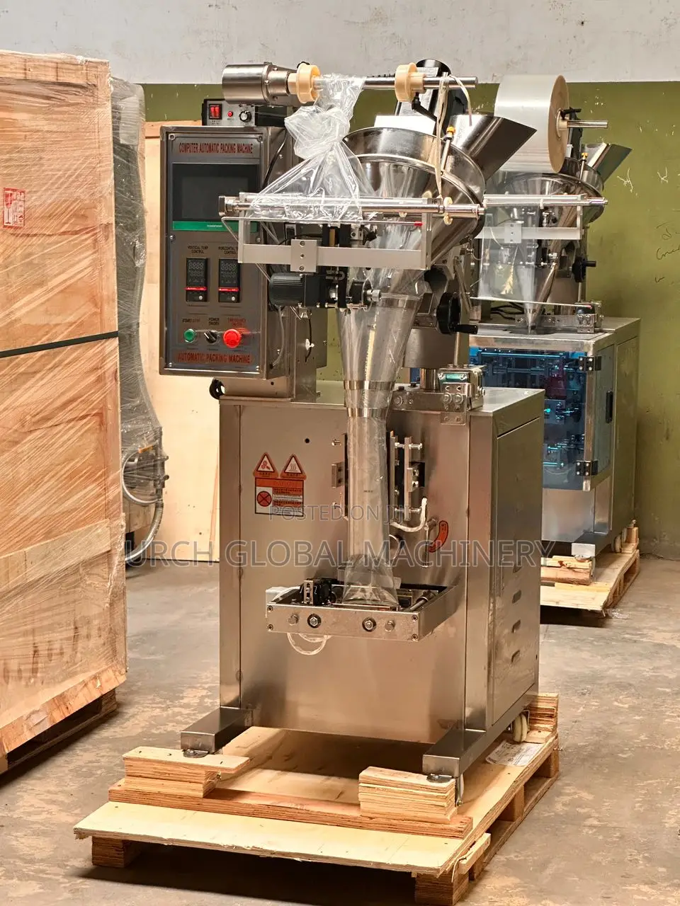 Corn Starch Packaging Machine