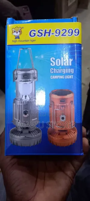 Multifunction Solar Charging Camping Light