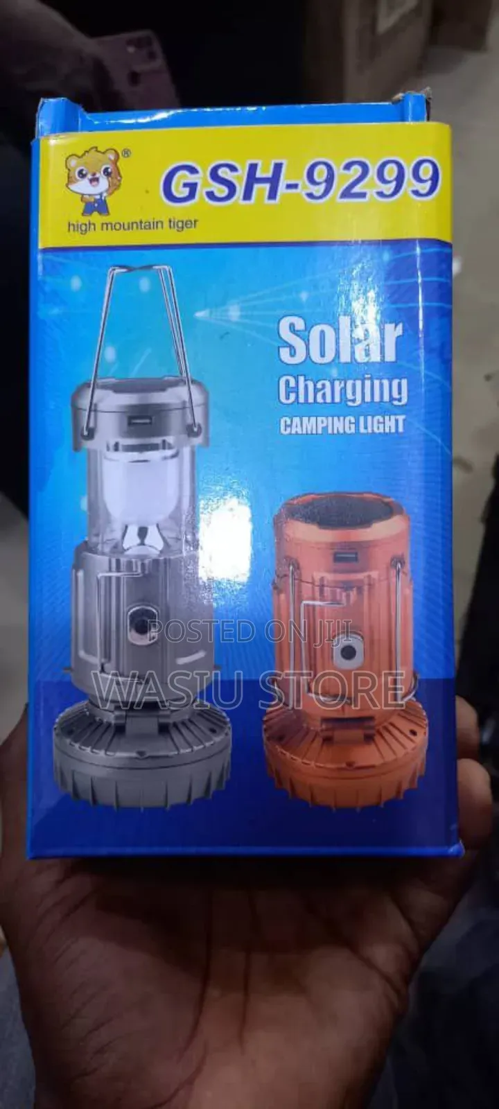 Multifunction Solar Charging Camping Light