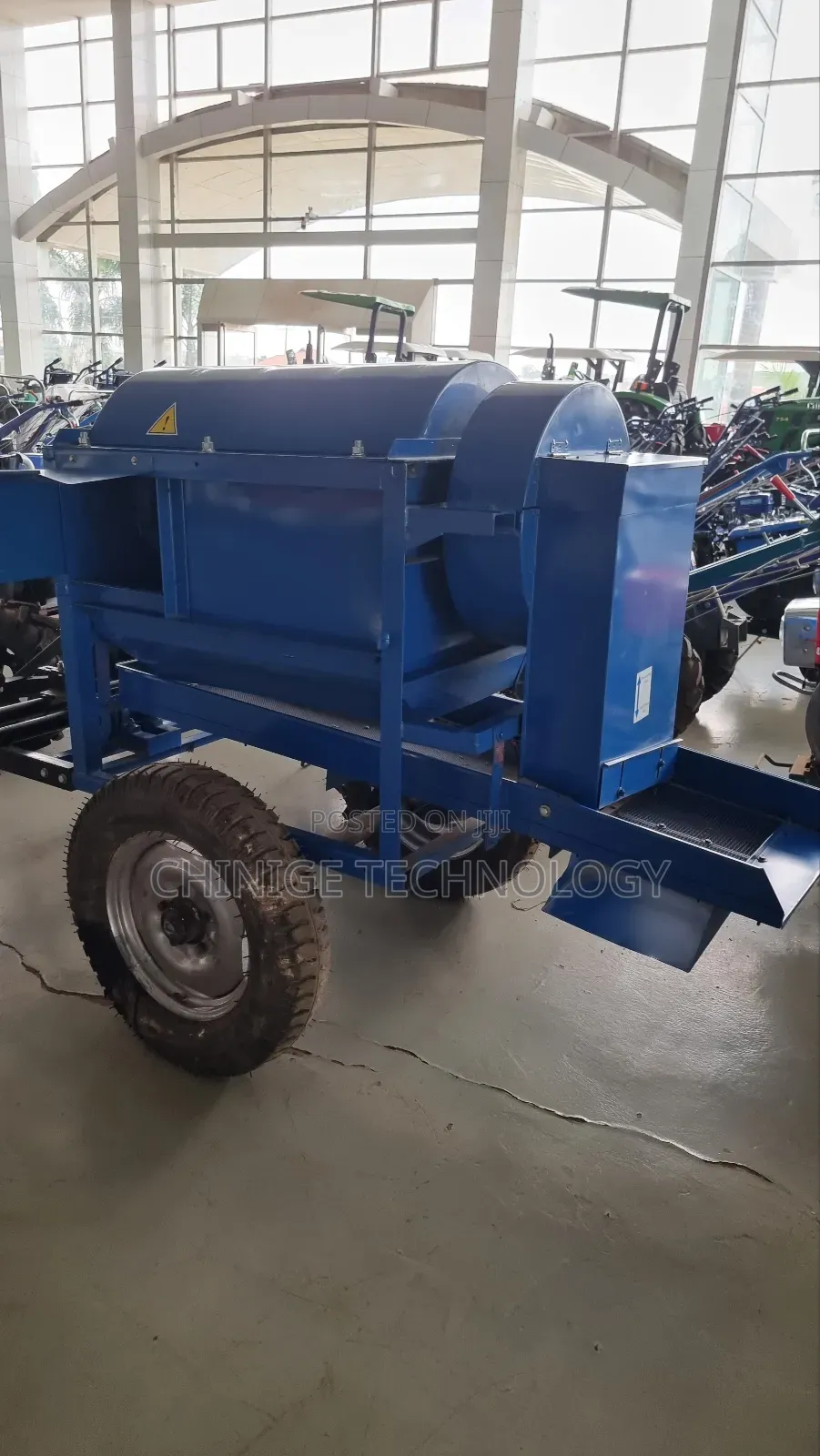 Multifunction Thresher With 22hp Diesel Engine