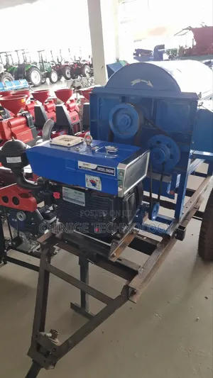 Multifunction Thresher With 22hp Diesel Engine