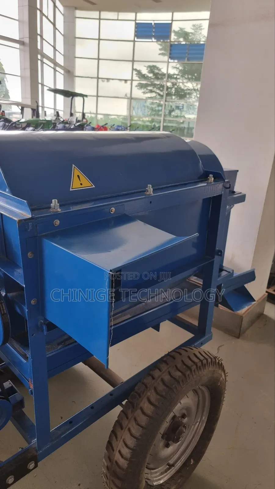 Multifunction Thresher With 22hp Diesel Engine