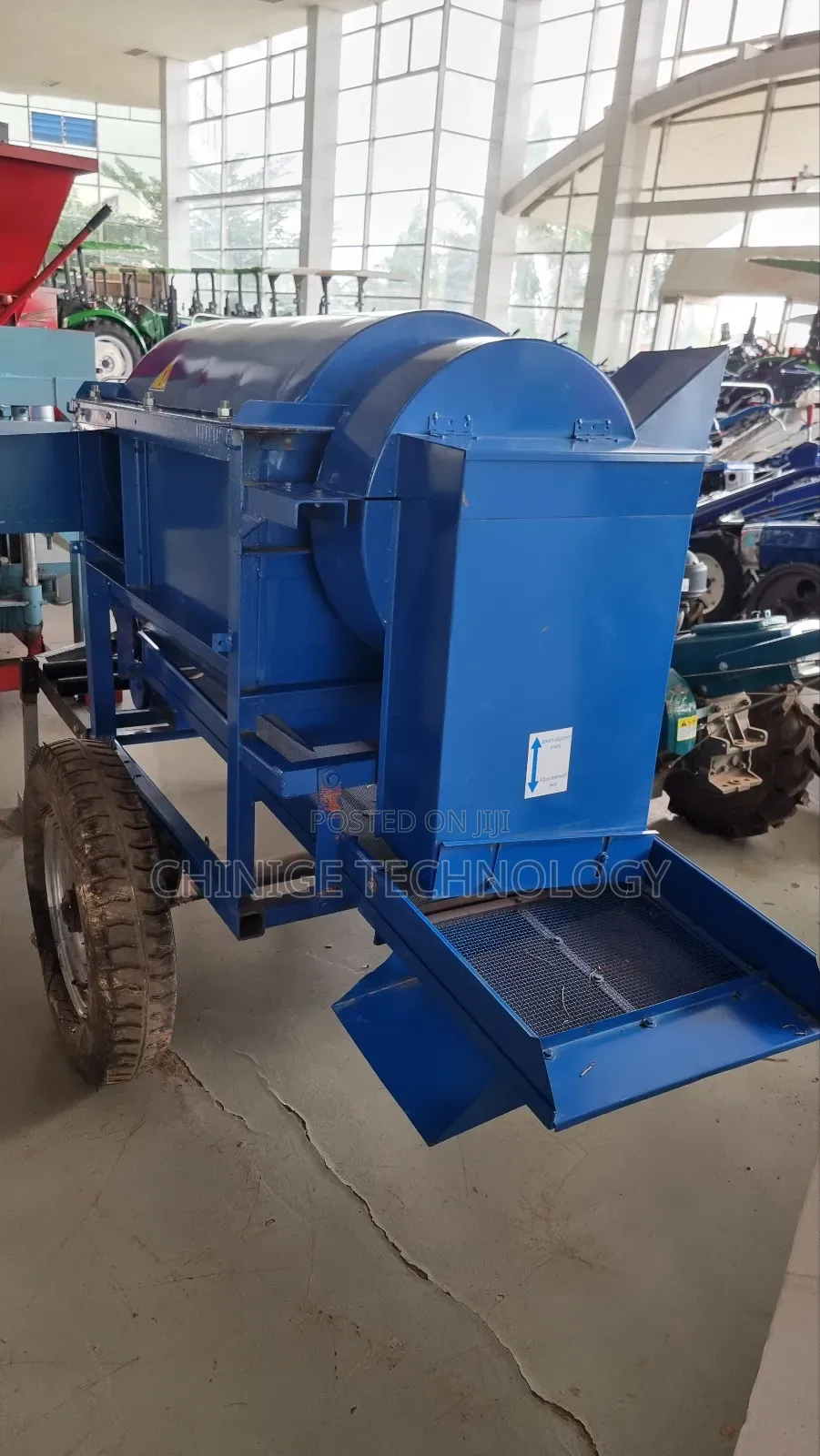 Multifunction Thresher With 22hp Diesel Engine