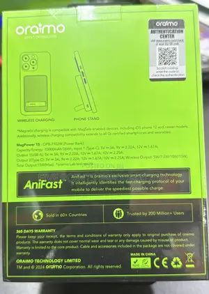 10000mah Oraimo Wireless Powerbank