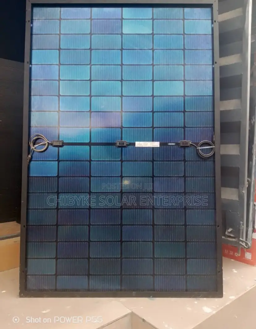 450watts Jinko Solar Panel Black Frame Halfcut