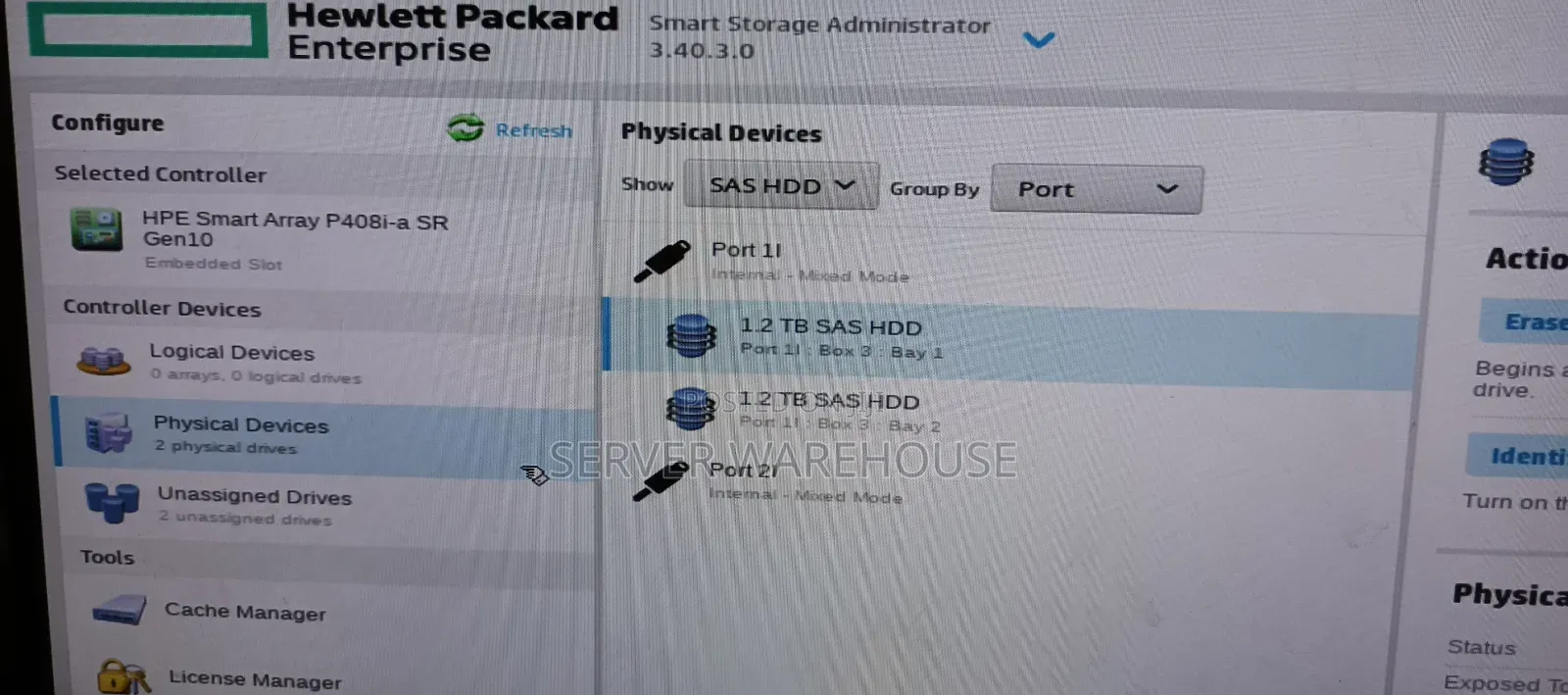 Server HP ProLiant DL560 Gen10 256GB Intel Xeon HDD 2T