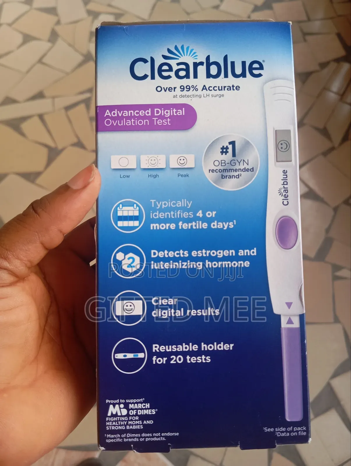 Clearblue Advanced Digital Ovulation Test Kit(4 or More Days)20 Tests