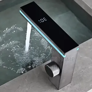 Modern Single Handle Led Basin Mixer Faucet