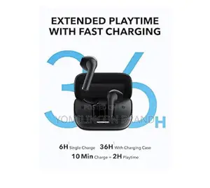 Soundcore K20i by Anker, Semi-in-Ear Earbuds, Bluetooth