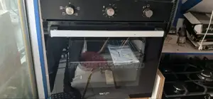 Turkish Black Built in Gas and Electric Oven.