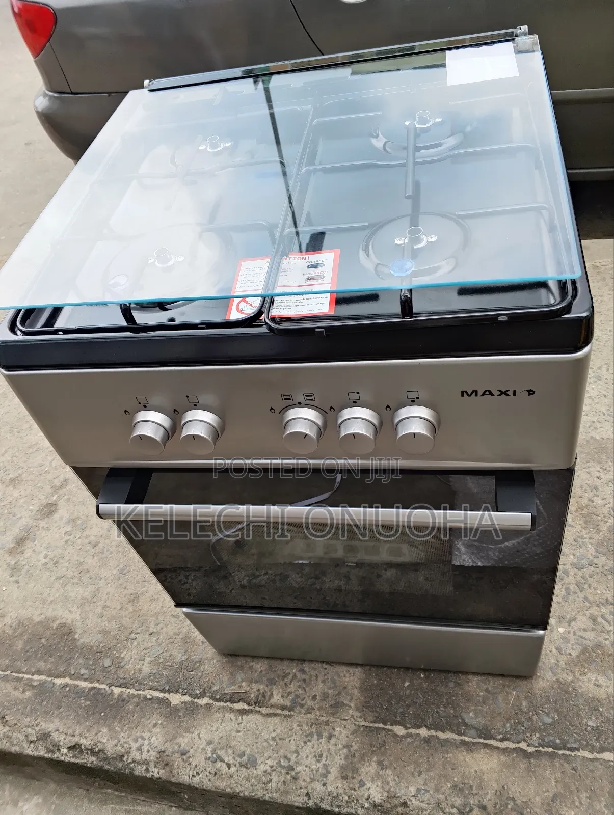 Maxi 4 Burner Gas Cooker