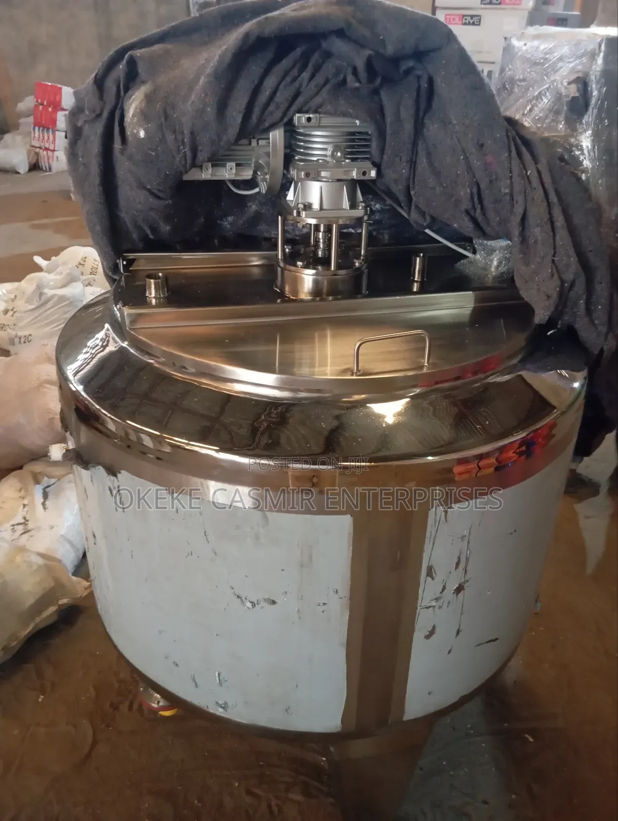 Pasteurizer and Cooling Tank 300L