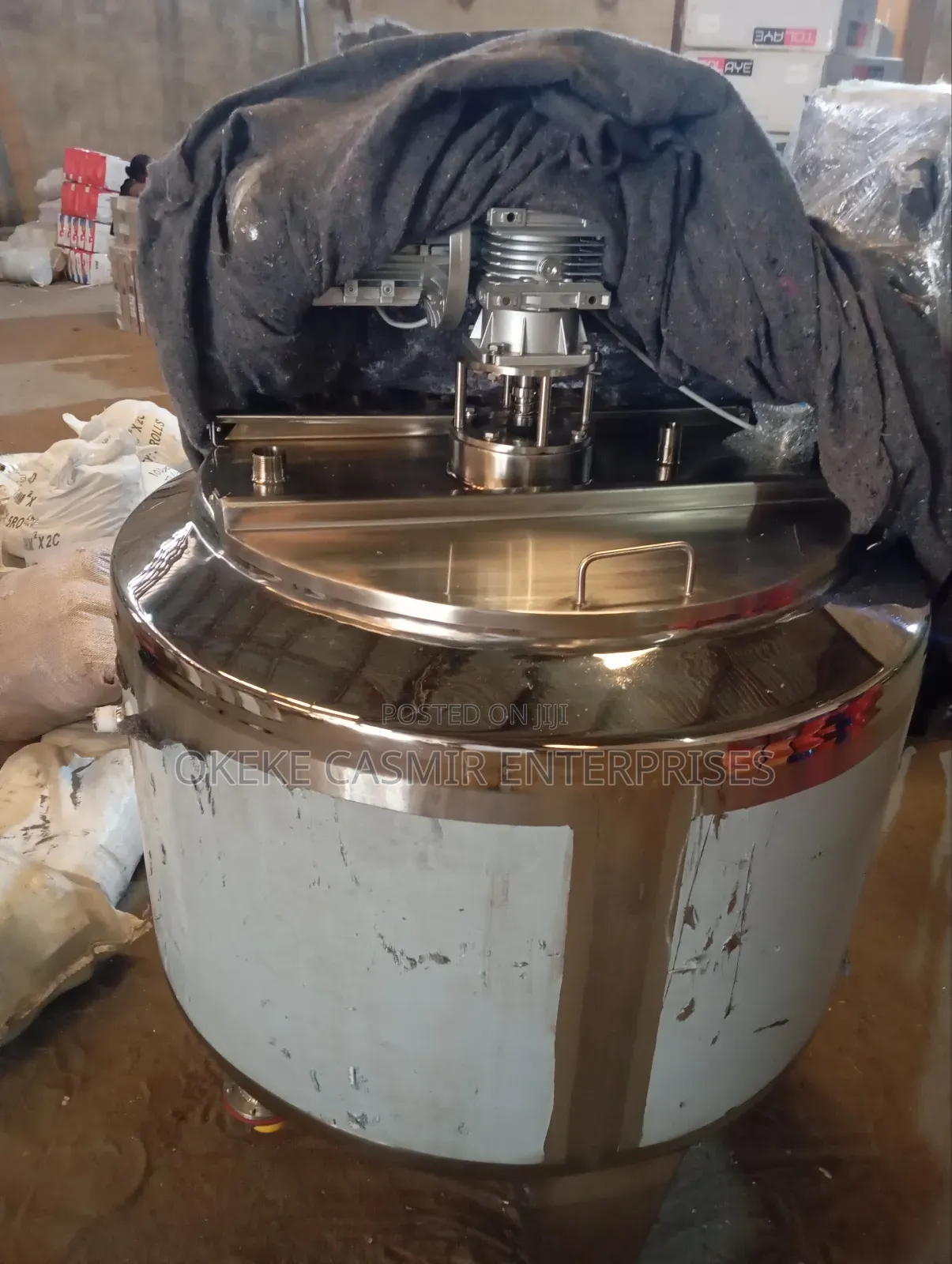Pasteurizer and Cooling Tank 300L