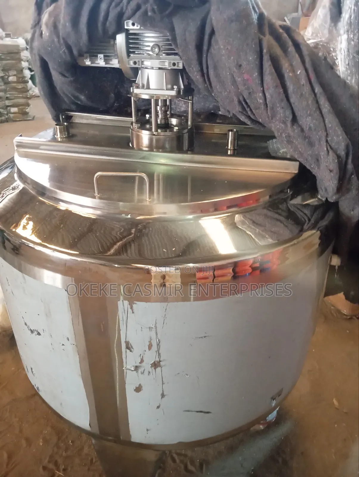 Pasteurizer and Cooling Tank 300L