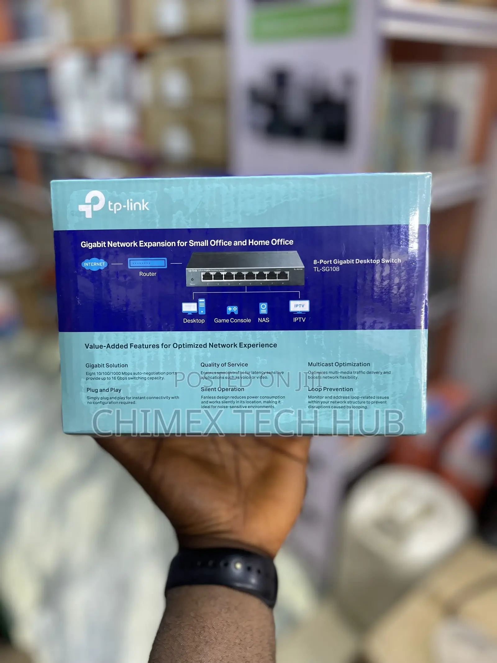 Tp- Link 8-Port Gigabit Desktop Switch