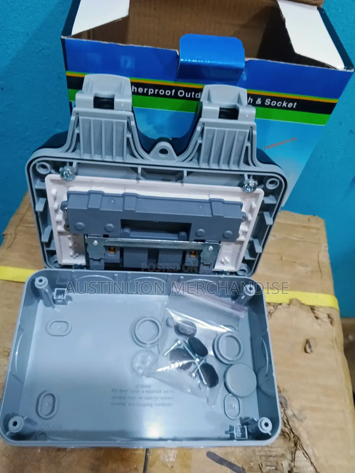 Waterproof Sockets, Single /Double
