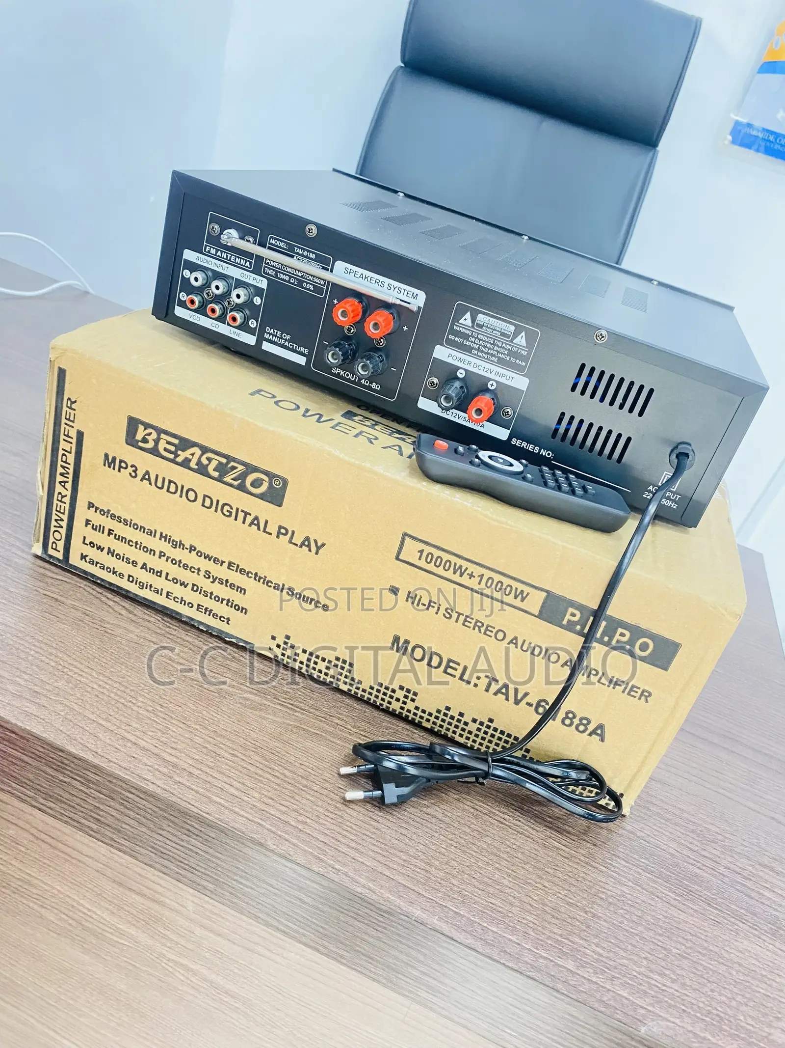 Amplifier for Ceiling Speakers