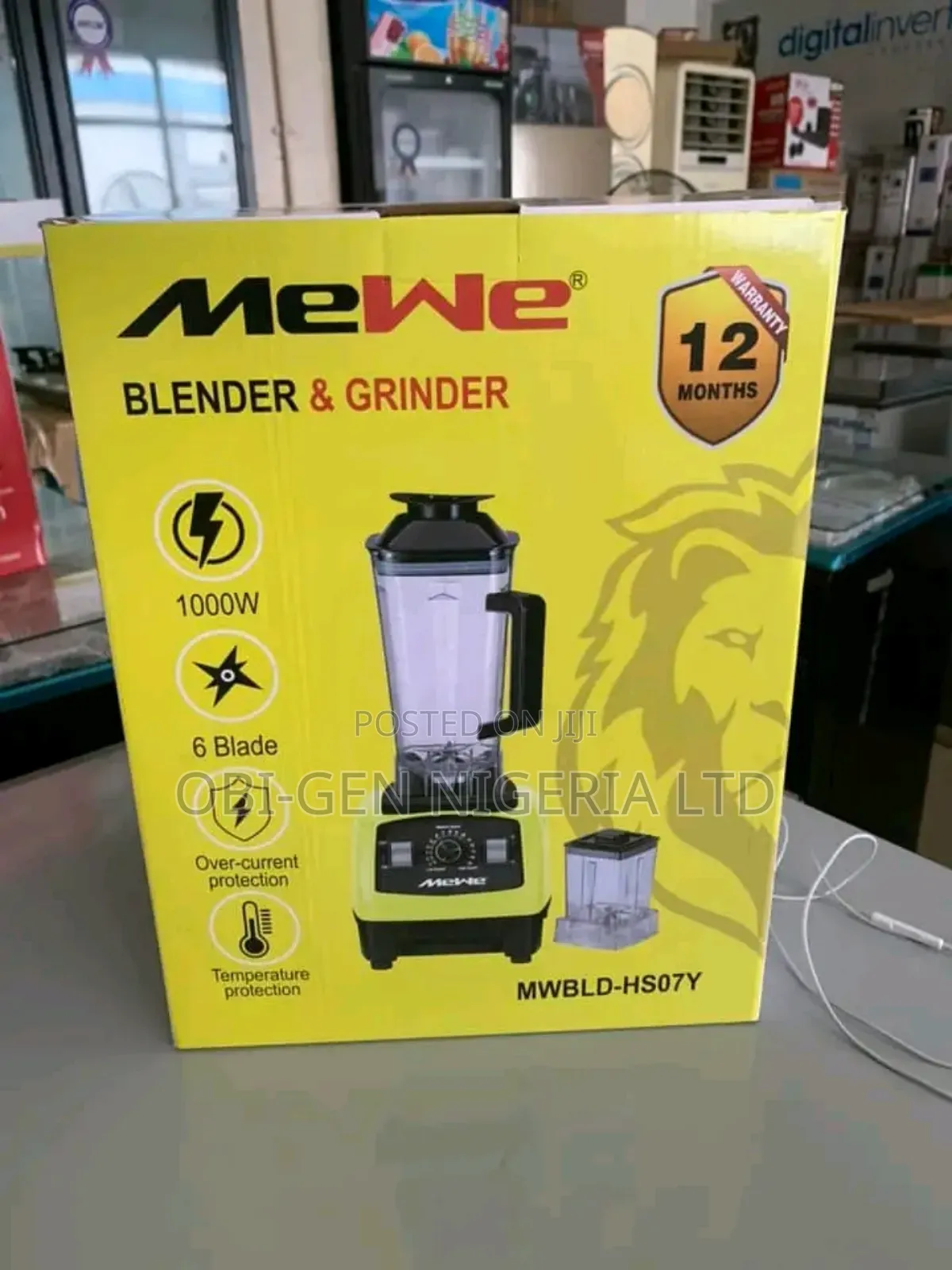 Mewe Blender And Grinder 6 Blade Set