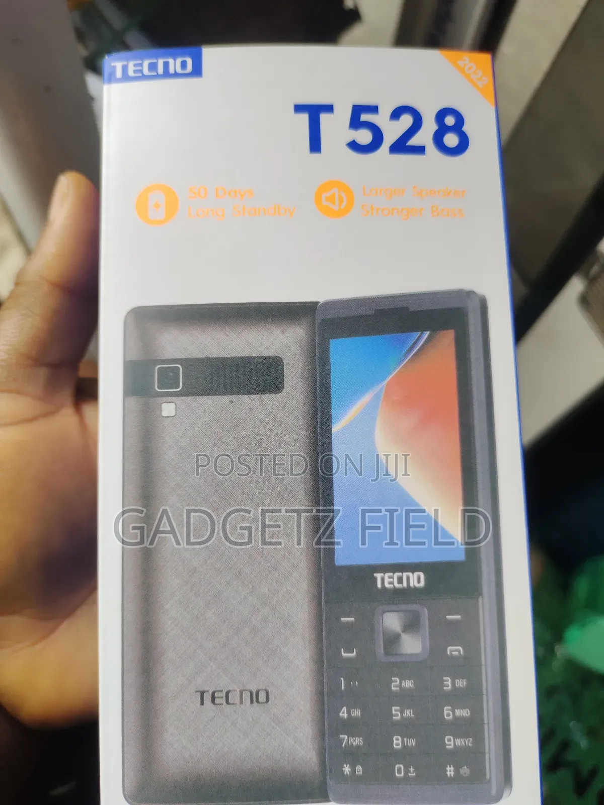 New Tecno T528 Black