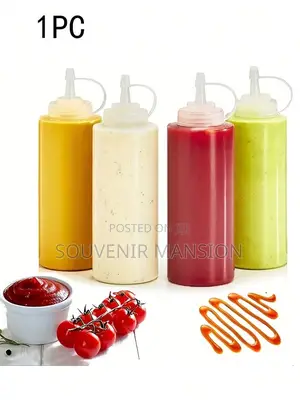 Clear Squeeze Bottle