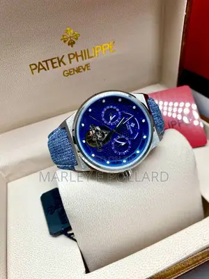 Blue Faced Luxury Patek Watch