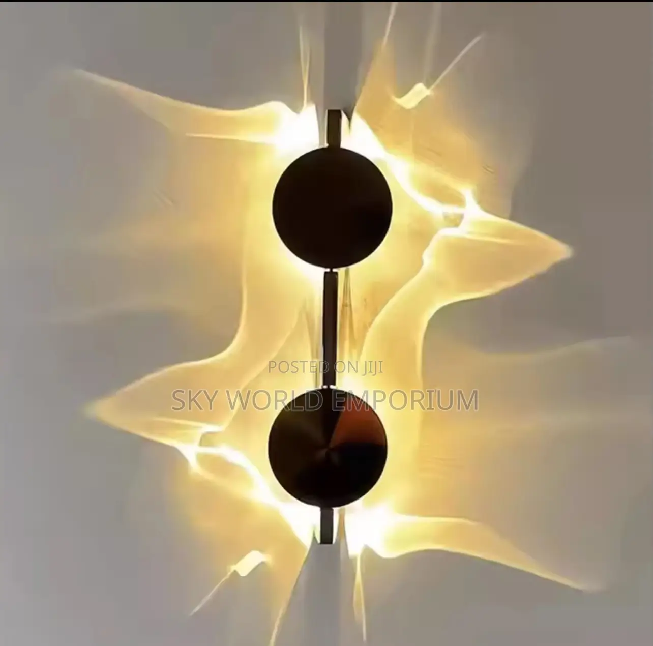 Creative Art Corrugated Led Wall Lamps Shadow Led Wall