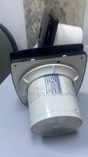 4” Silent Extractor Fan Black