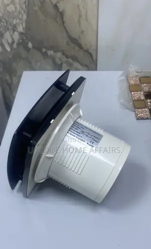 4” Silent Extractor Fan Black