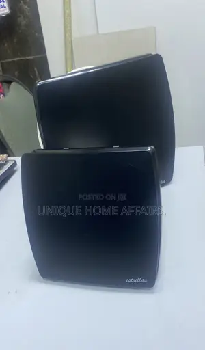 4” Silent Extractor Fan Black