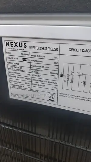 Nexus Inverter Deep Freezer