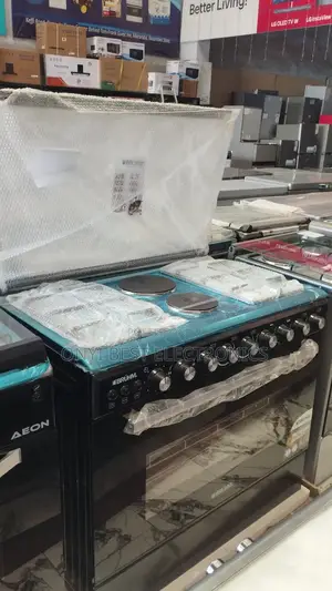 Bruhm Cooker 2 Electric and 4 Gas Burner 90*60 BGC-9642ib
