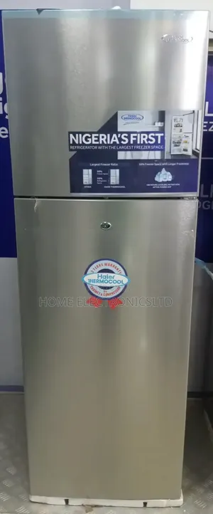Haier Thermocool Standing Fridge Double Doors 320 Liters