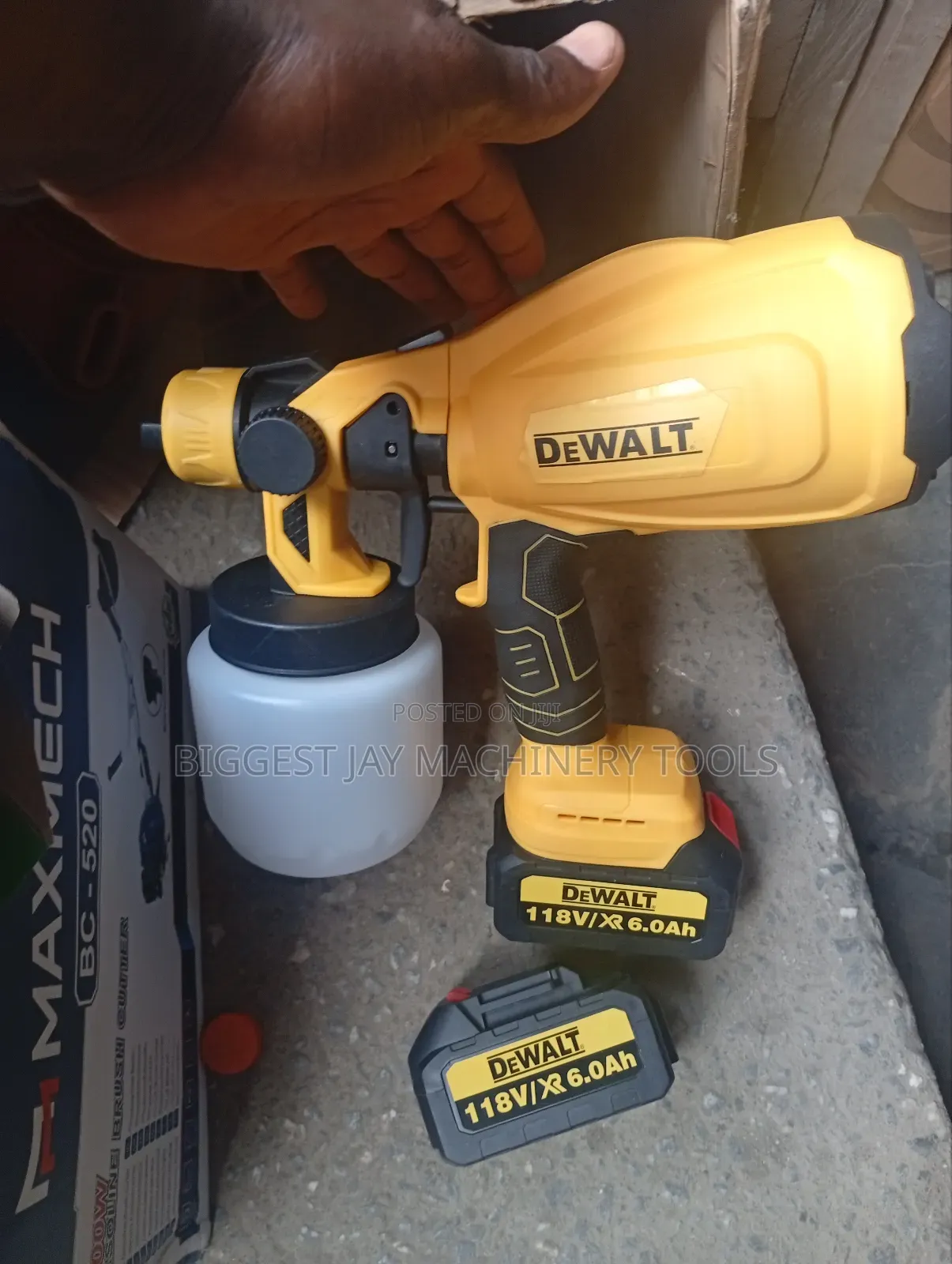 Spray Gun Battery Dewalt 118v