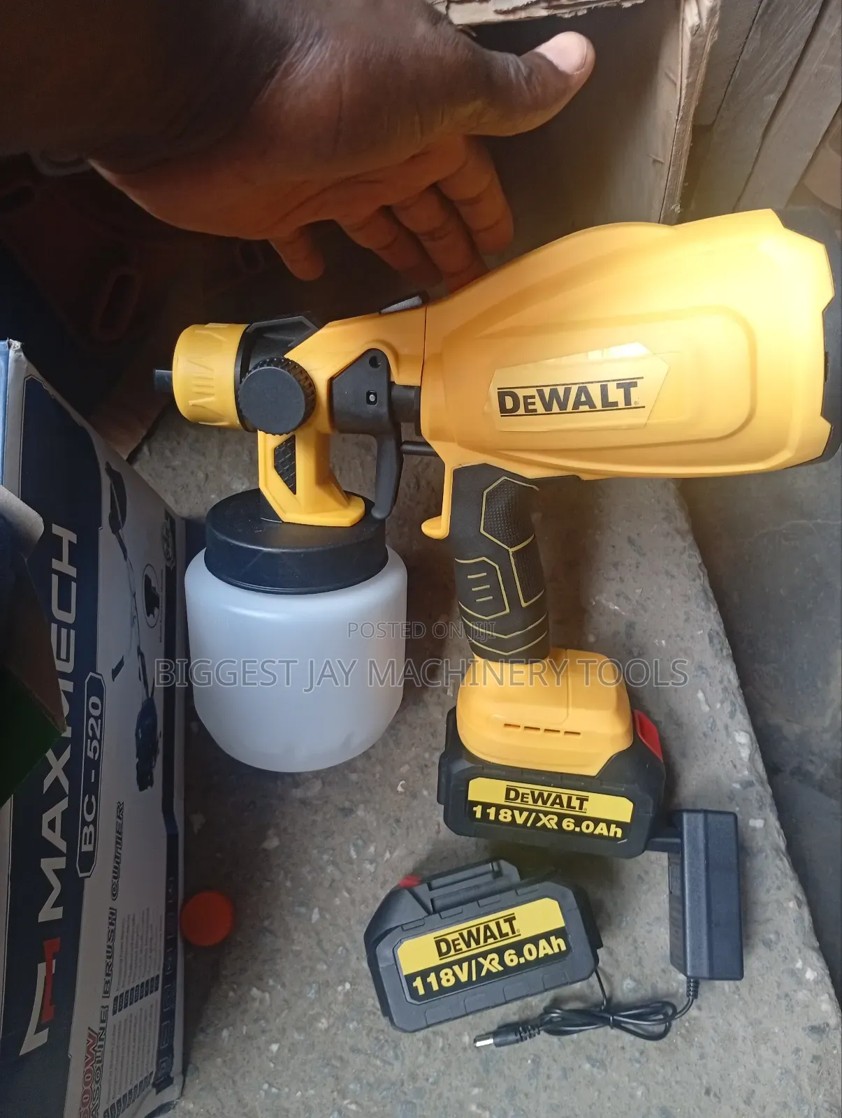Spray Gun Battery Dewalt 118v