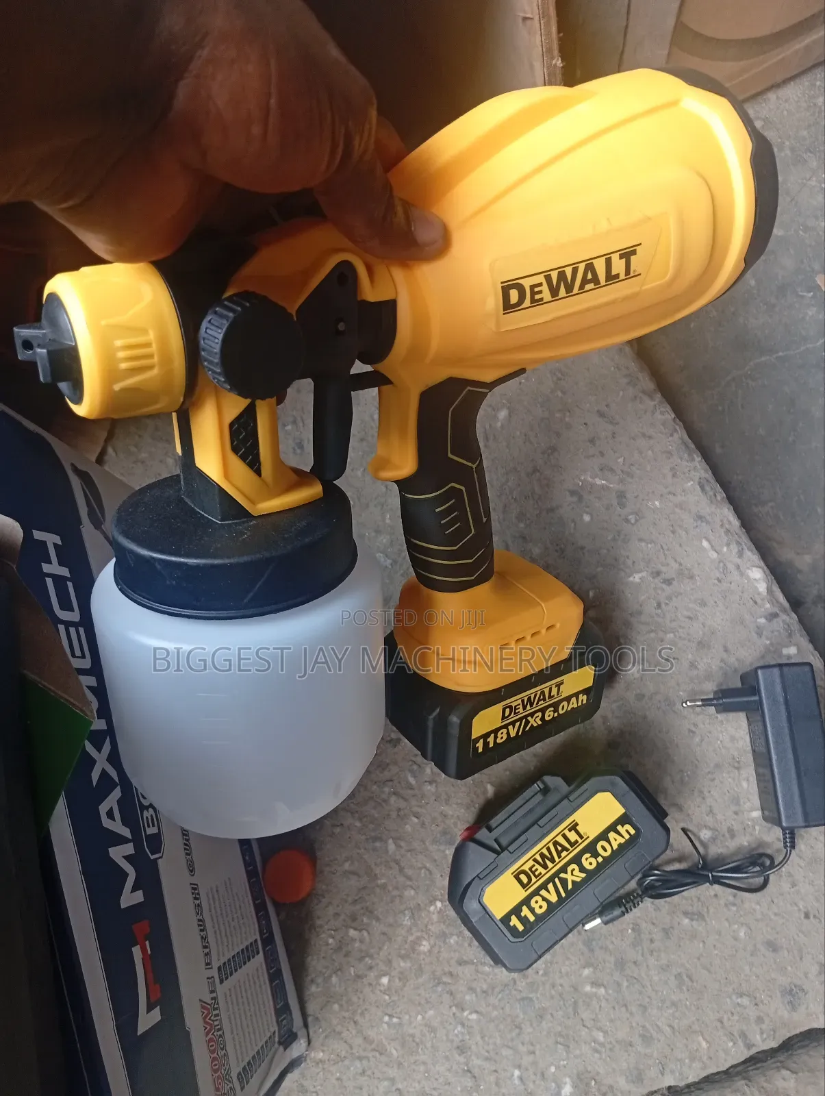 Spray Gun Battery Dewalt 118v