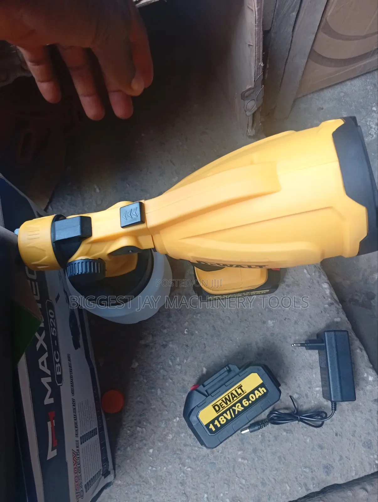 Spray Gun Battery Dewalt 118v
