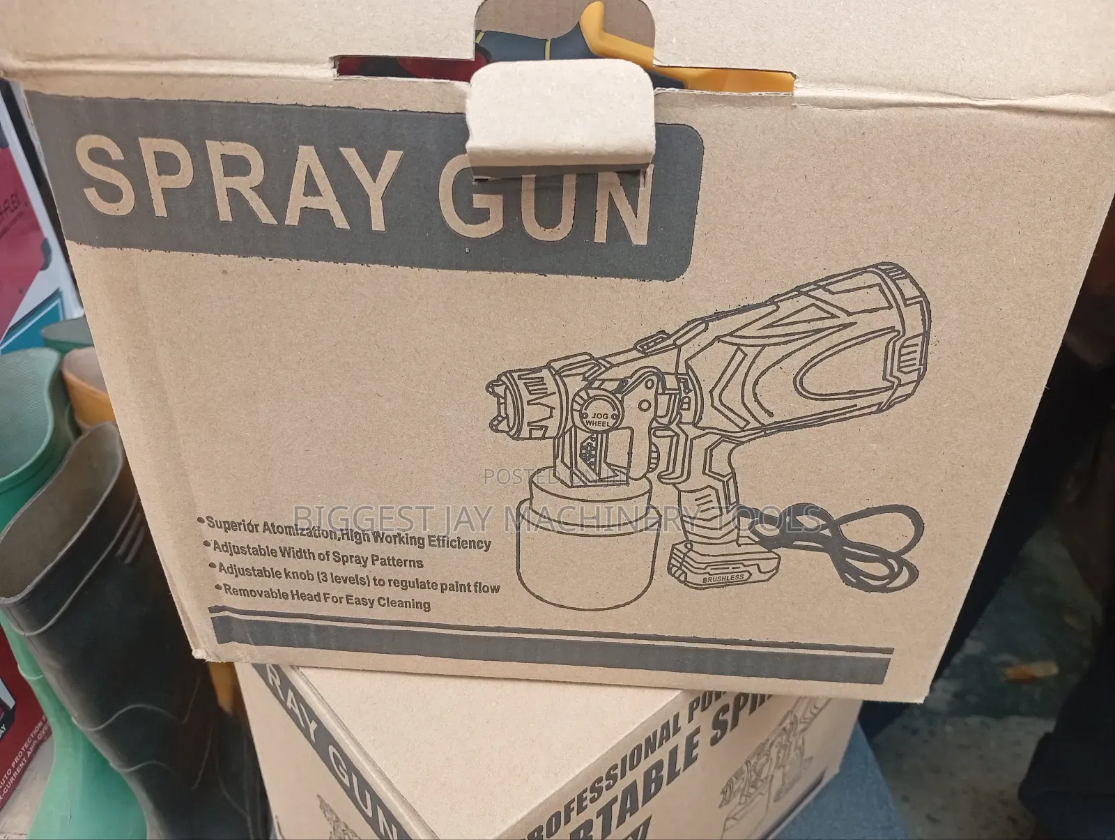 Spray Gun Battery Dewalt 118v