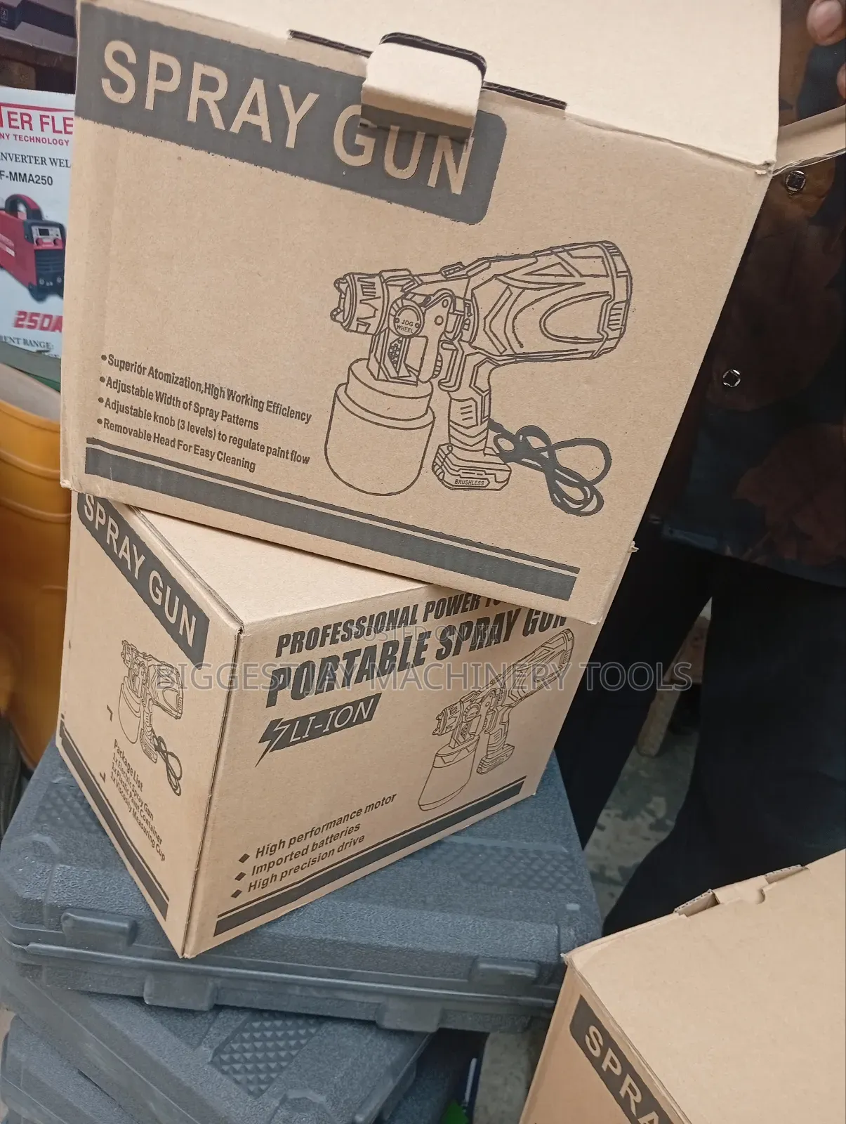 Spray Gun Battery Dewalt 118v