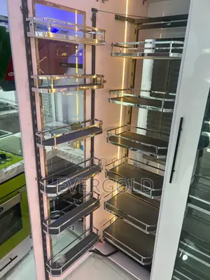 Luxury Six Step Kitchen Pantry Available With Accessories