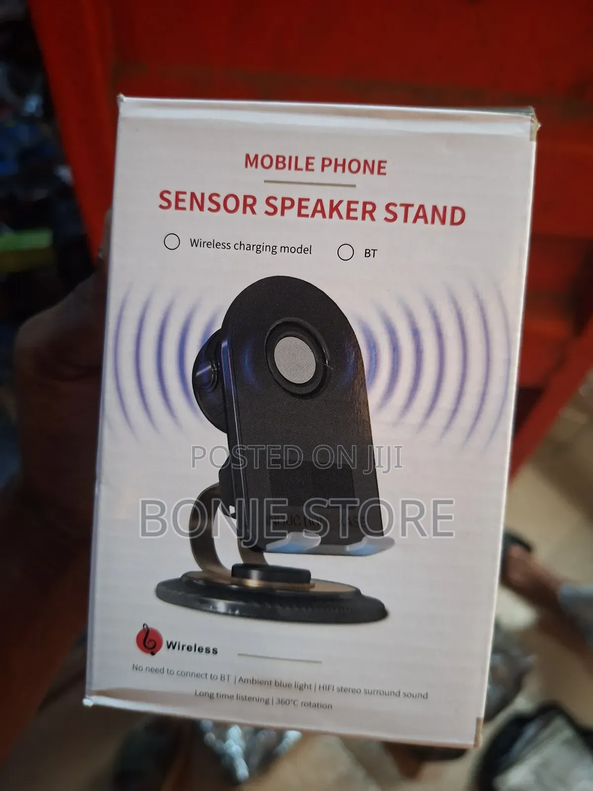 Mobile Phone Sensor Speaker Stand