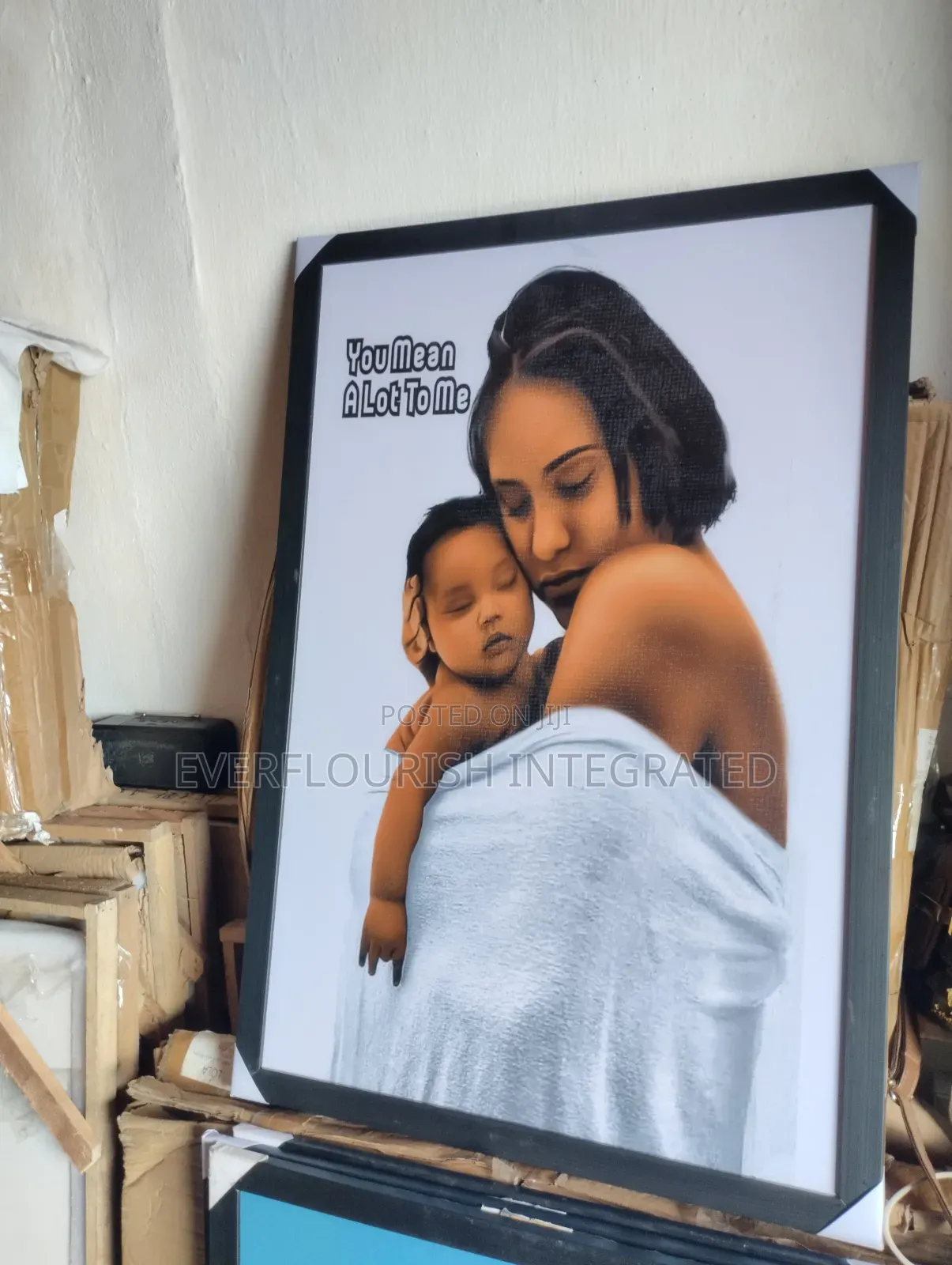 Beautiful Wall Frame Artwork Mother and Child