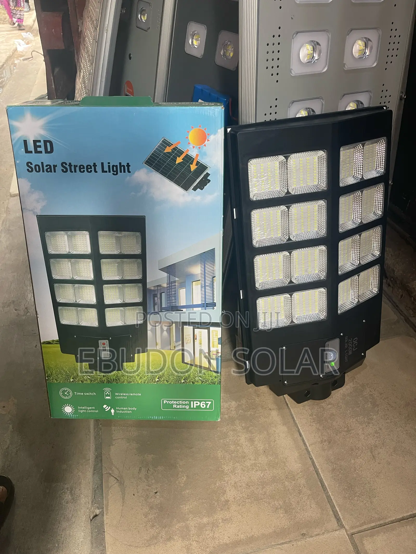 Solar 16eyes Street Light 2000watts