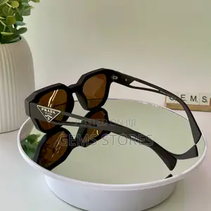 Stylish Polarized Prada-Inspired Hexagonal Sunglasses